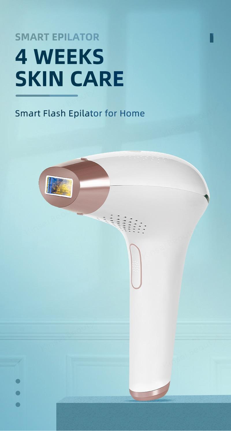 IPL Laser Hair Removal Machine Depilador a Laser IPL Laser Epilator Permanent Hair Removal Electric Depilador 500000 Flashes