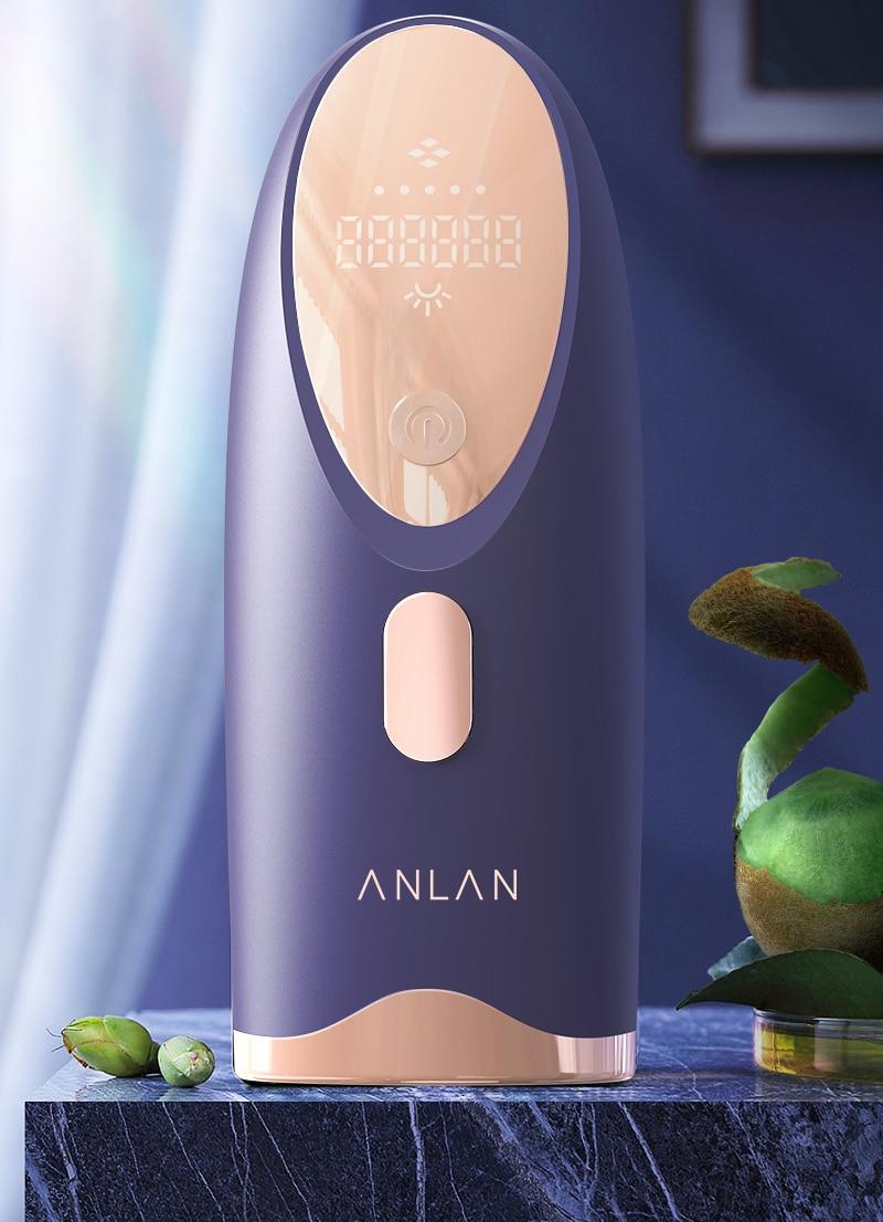 ANLAN IPL Hair Removal 999999Flashes 3 Color Light Skin Care IPL Laser Hair Removal Permanent Painless Whole Body Laser Epilator