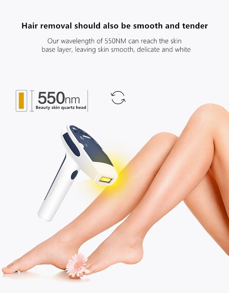 IPL Hair removal Epilator a Laser Permanent Hair Removal Machine Face Body Bikini Electric depilador a laser women 2400000 Flash