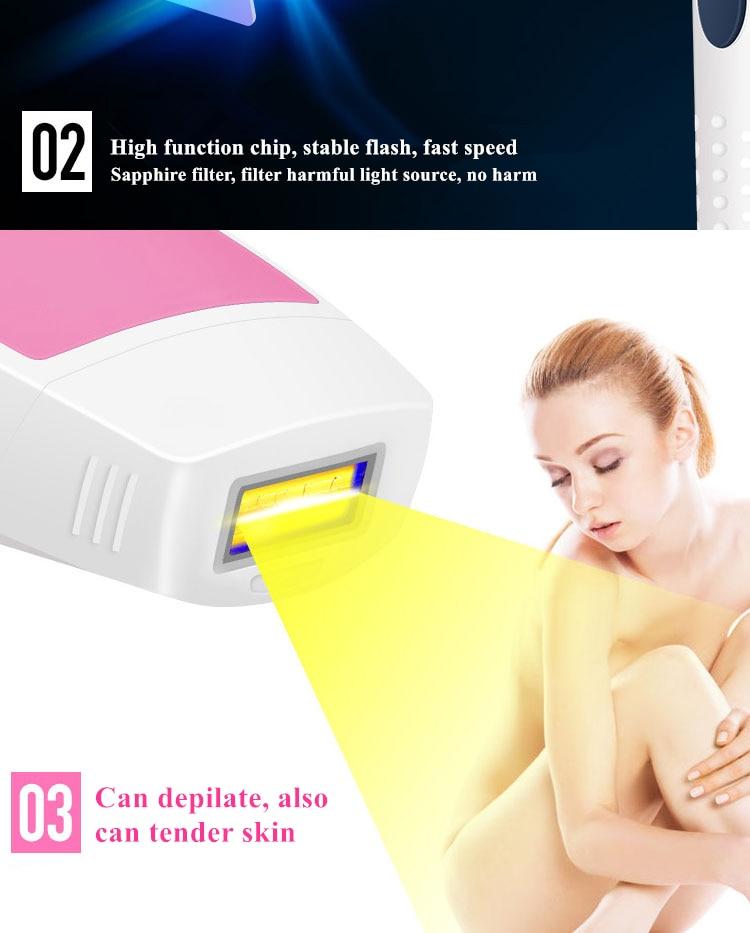 IPL Hair removal Epilator a Laser Permanent Hair Removal Machine Face Body Bikini Electric depilador a laser women 2400000 Flash