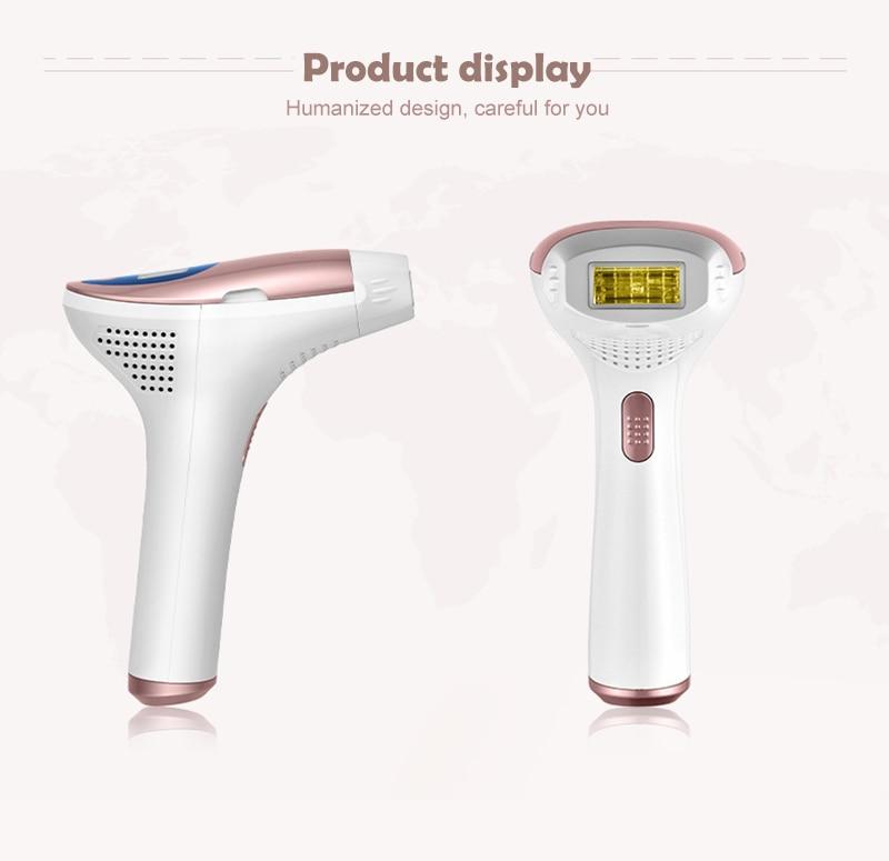 MLAY IPL Hair remover device 500000 Flashes Permanent Hair Removal Machine Bikini Trimmer Face Body Underarm Electric depilador