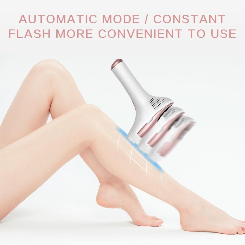 MLAY IPL Hair remover device 500000 Flashes Permanent Hair Removal Machine Bikini Trimmer Face Body Underarm Electric depilador