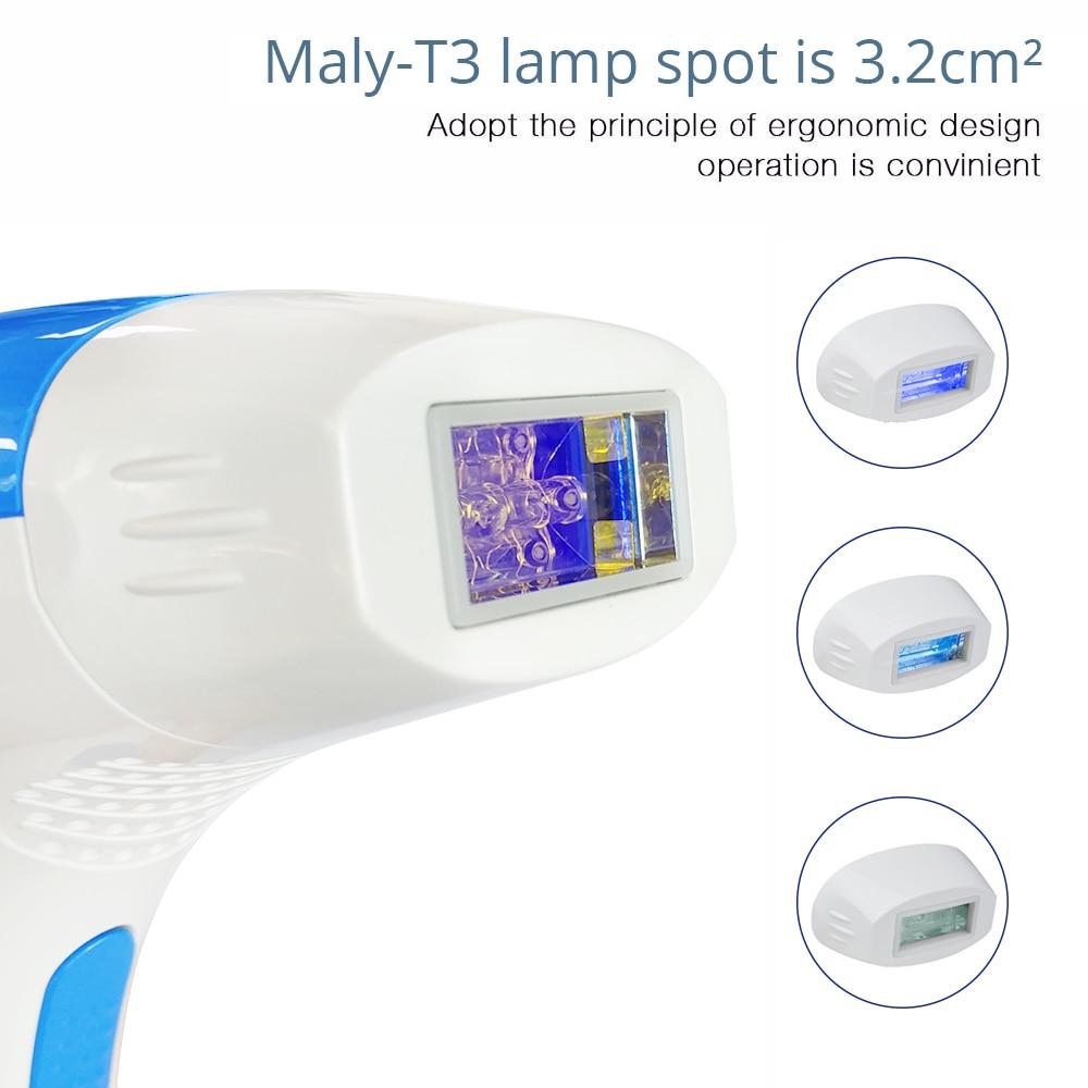 MLAY Depilador Laser IPL Hair Removal Machine Permanent Electric 500000 Flashes Hair Removal Acne Clearance Skin Rejuvenation