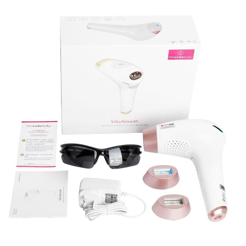 Kinseibeauty IPL Hair Removal Laser Hair Removal Machine Device Permanent Electric Depilador Acne Clearance Skin Rejuvenation