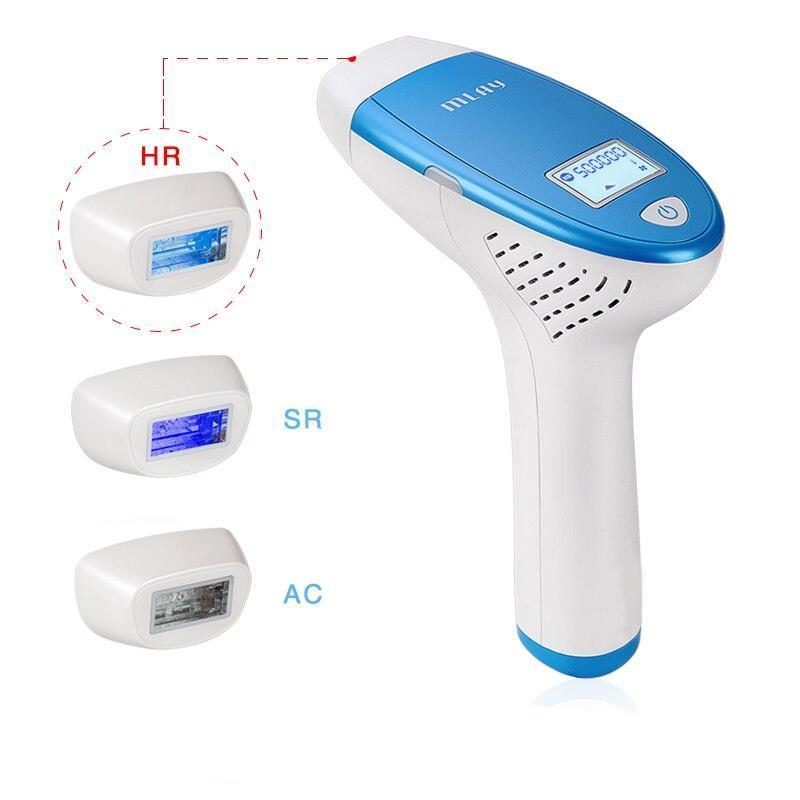 MLAY Factory direct M3 500000 Shots Free Shipping! Home Use IPL Face and Body For Hair Removal+Skin Rejuvenation+Acne Clearance