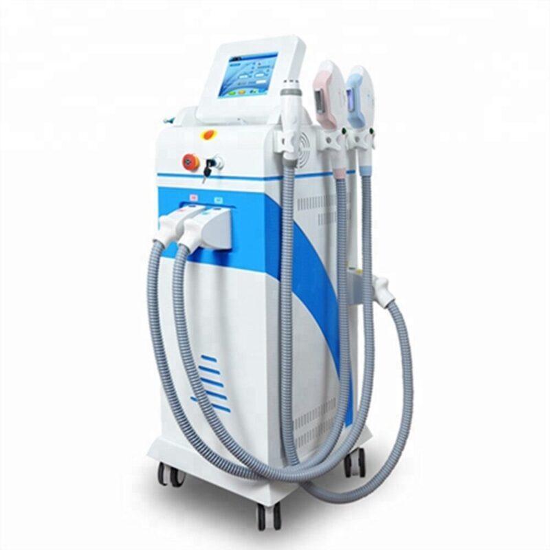  IPL 360 Magneto / RF / E-light / ND YAG Laser For Black Carbon Wrist Skin Peeling Hair Removal And Tattoo Removal