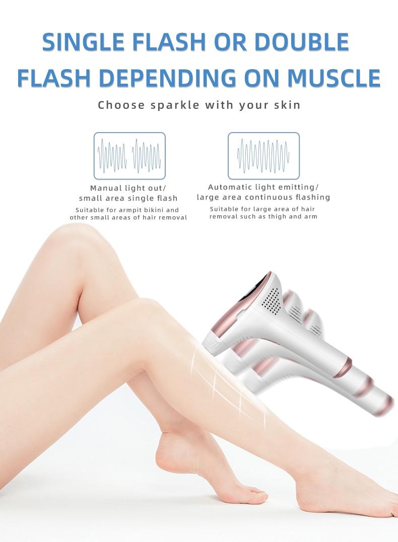 MLAY IPL Hair Removal Machine Permanent Epilator Body Electric Malay Female Epilator 500000 Flashes T3 Quickly Delivery