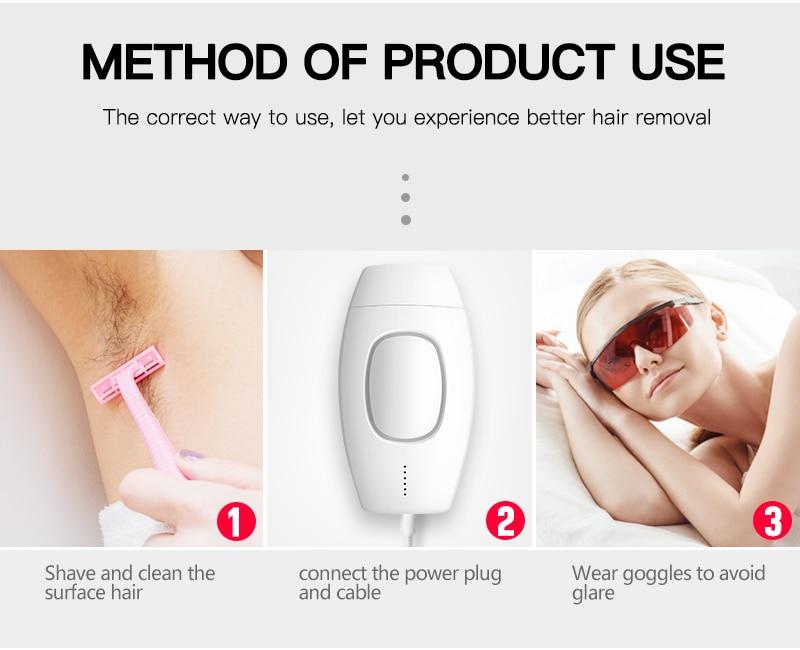 600000 flash professional permanent IPL epilator laser hair removal electric photo women painless threading hair remover machine