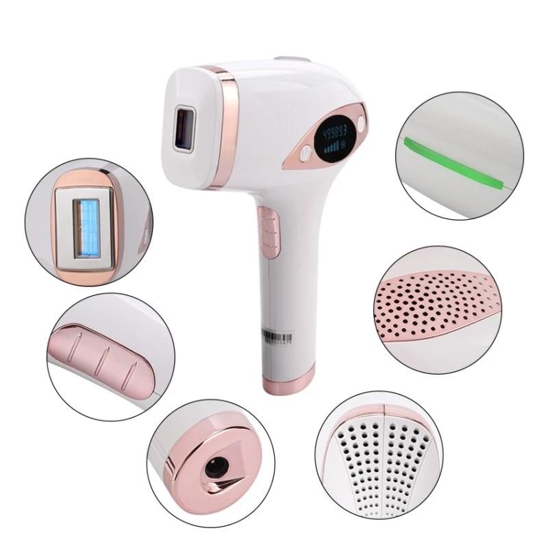 Mlay T4 Ice feeling Painless Laser Hair Removal Home Machine Lens Can Use Pubic Facial Body Ipl Epilator Depilador for Man Woman