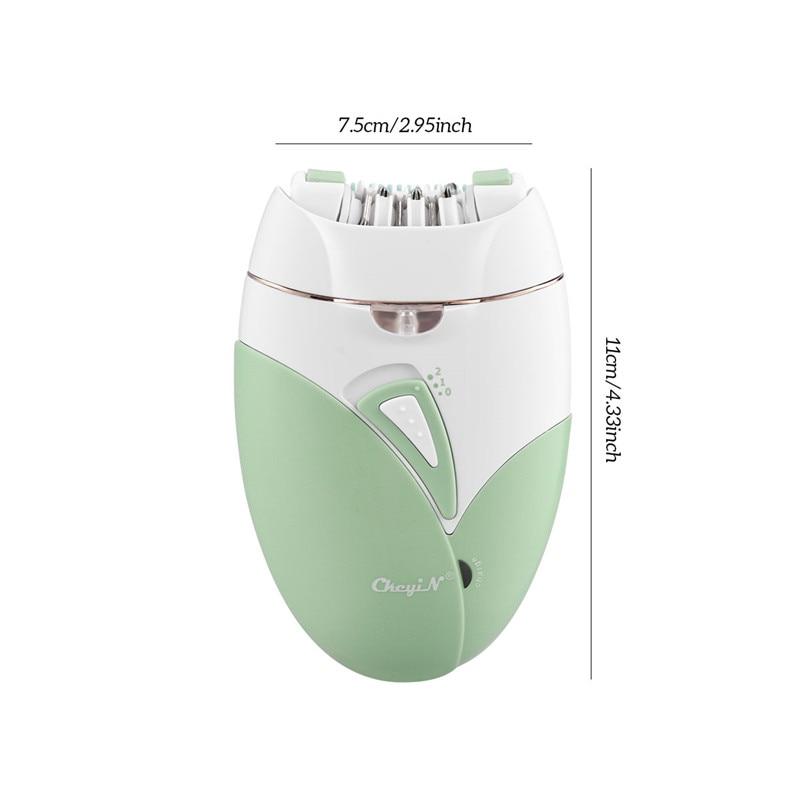 Ckeyin USB Rechargable Women Epilator Body Leg Hair Removal Depilator Shaver Female Electric Shaving Apparatu Depilation Machine