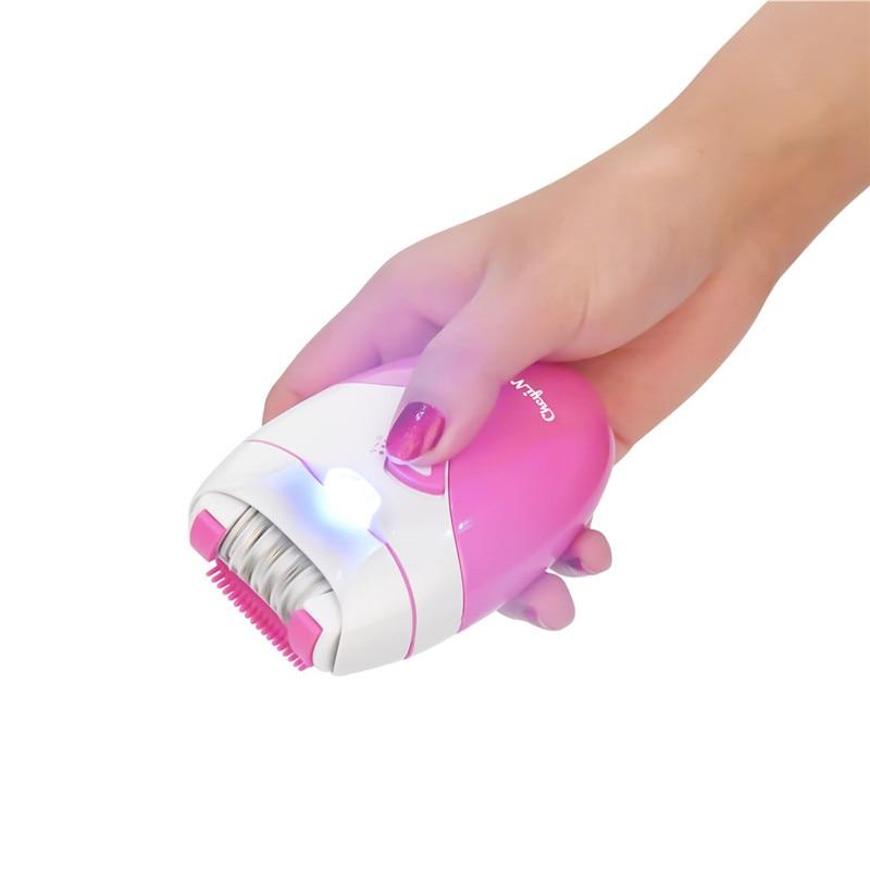 Ckeyin USB Rechargable Women Epilator Body Leg Hair Removal Depilator Shaver Female Electric Shaving Apparatu Depilation Machine