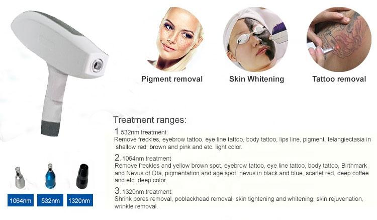 Newest 3 in 1 Permanent Hair Removal Skin Rejuvenation Machine OPT RF Nd-Yag Laser E-light IPL SHR 360 Magneto Optical System