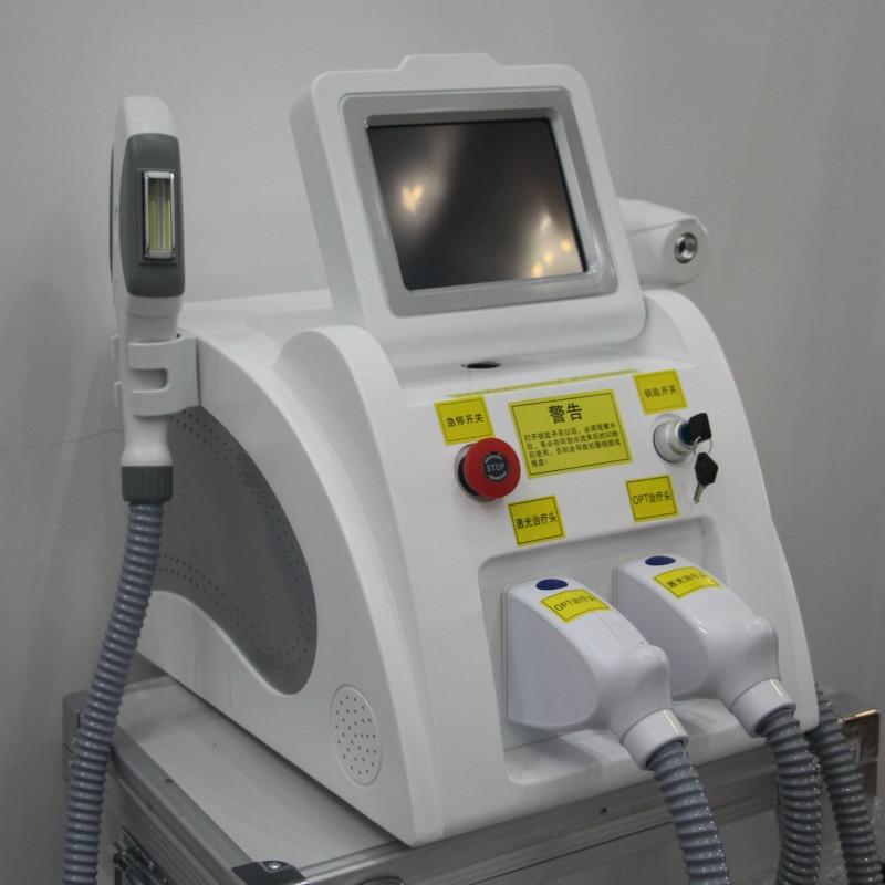 Nd Yag Laser Machine With Laser Beam/2 in 1 Laser Hair Removal Machine IPL Portable Multifunction Beauty Machine