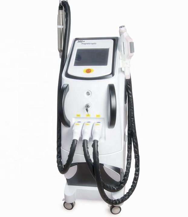 Multifunction 4 in 1 E-light IPL OPT SHR Rf ND Yag Laser Tattoo Removal Hair Removal Beauty Machine