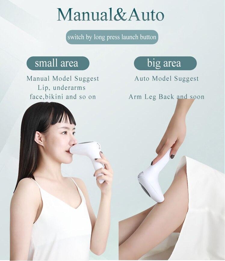 900000 Flashes Laser Epilator electric Epilator Permanent IPL Photoepilator Hair Removal Painless laser hair removal machine