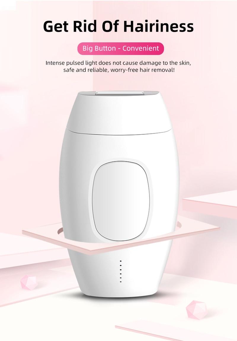 600000 flash Professional Permanent IPL Laser Depilator hair remover machine Photoepilator for women with replacement lamp head