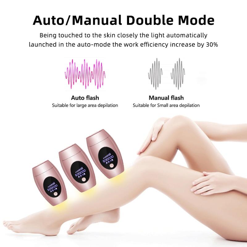 600000 flash Professional Permanent IPL Laser Depilator hair remover machine Photoepilator for women with replacement lamp head