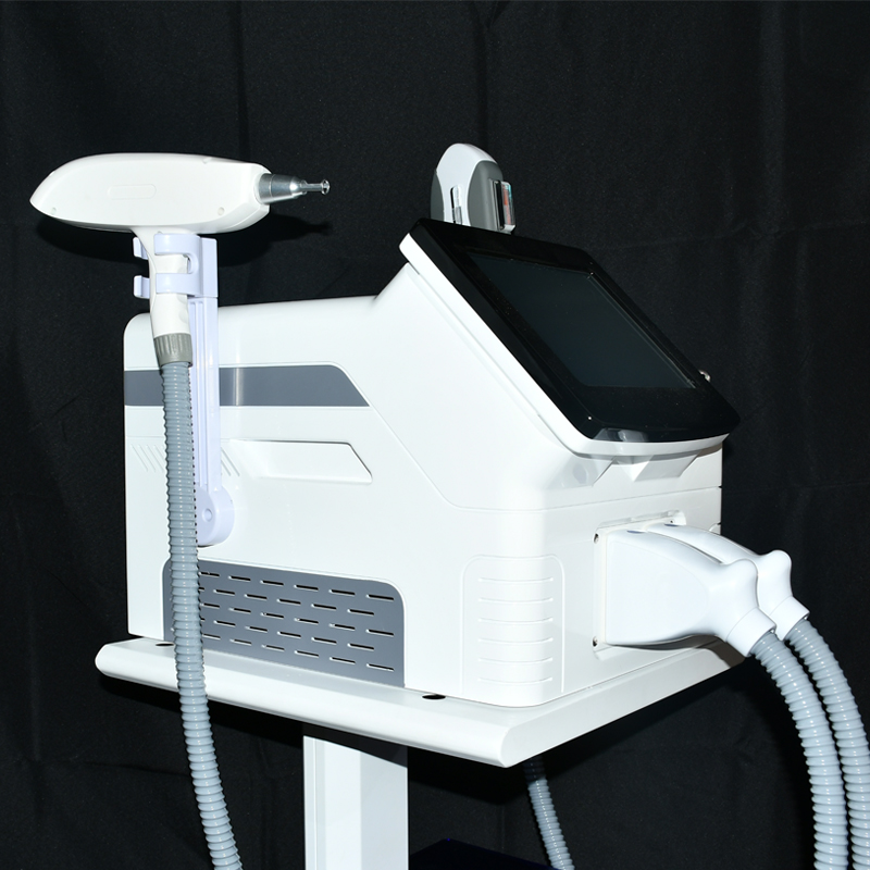 High Quality 2 in 1 Professional Beauty SHR Equipment IPL OPT Hair Removal ND Yag Laser Tattoo Removal Pico second Machine