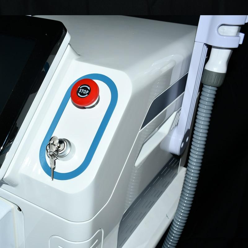 High quality portable OPT/SHR IPL hair removal ND YAG laser tattoo removal carbon peeling machine for salon and CE