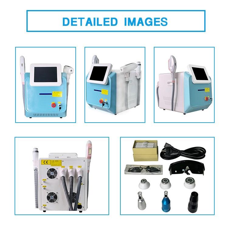 Latest styles 360 Magneto Opt +SHR+IPL+E-light + Nd Yag Laser + RF for Hair Removal + Skin Lift +1064nm Tattoo Beauty Machine