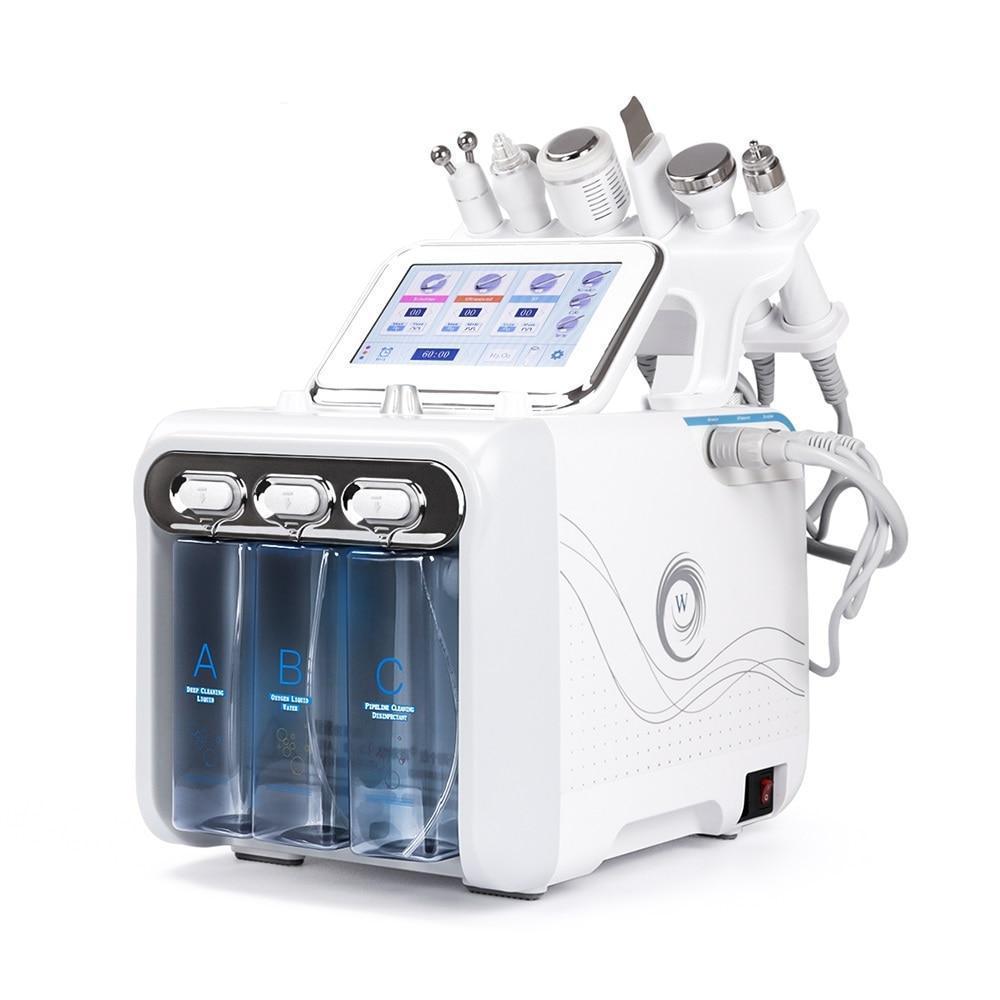 6 In 1 Water Dermabrasion Machine Deep Cleansing Machine Water Jet Hydro Diamond Facial Clean Dead Skin Removal For Salon Use