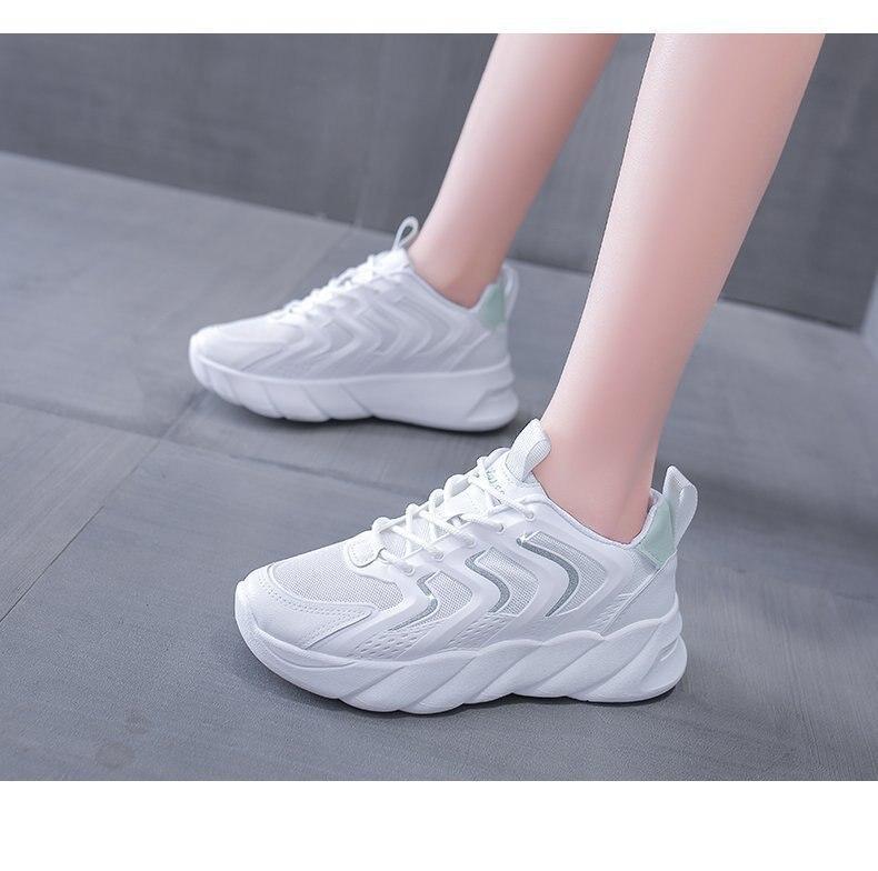 Thick-soled Old Shoes Women Sneakers 2021 New Student Sports Shoes Women Ins Trendy White Running Shoes Zapatillas De Deporte