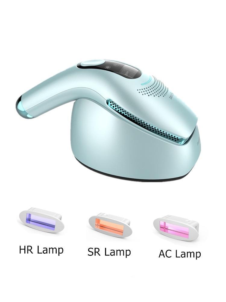DEESS GP590 Permanent Hair Removal,Upgraded Unlimited Flashes,Fastest ICE COOL IPL Laser Hair Removal Device Painless Epilator