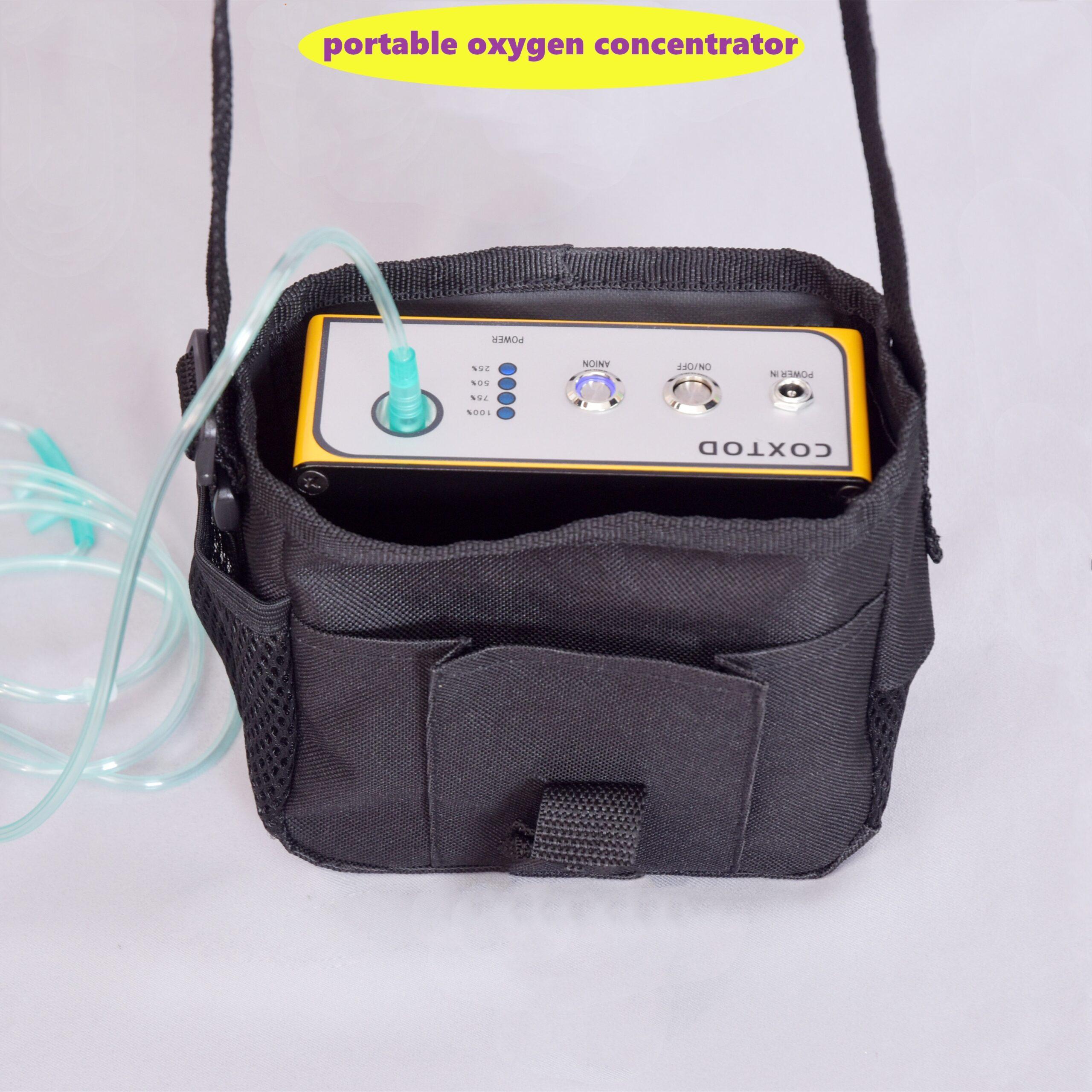 Hiking Oxygen Concentrator Camping use Oxygenerator Shopping Driving Oxygen Bar with 8 hours battery lasting Oxygen Machine