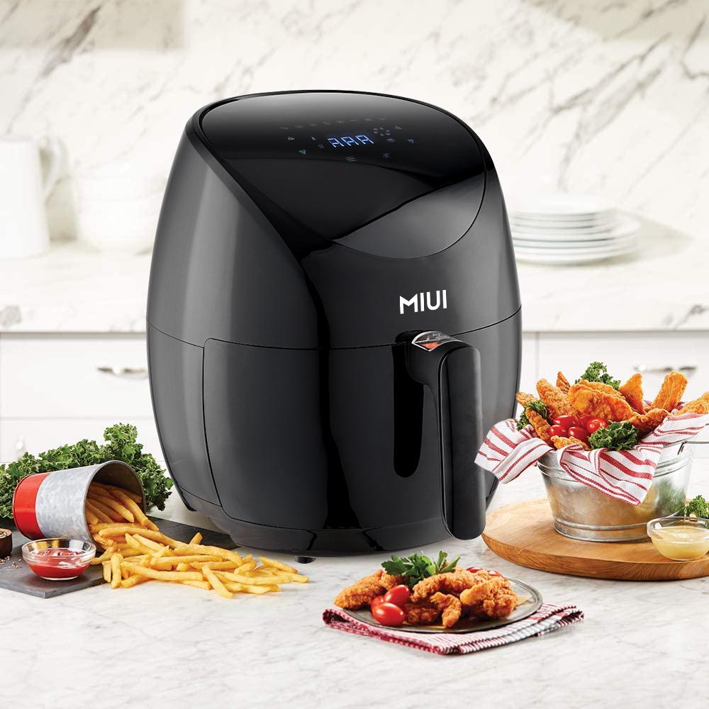 MIUI 4.6L Electric Air Fryer Oven MI-CYCLONE 360°Baking LED Touchscreen Deep Fryer without Oil Top Configurations Flagship