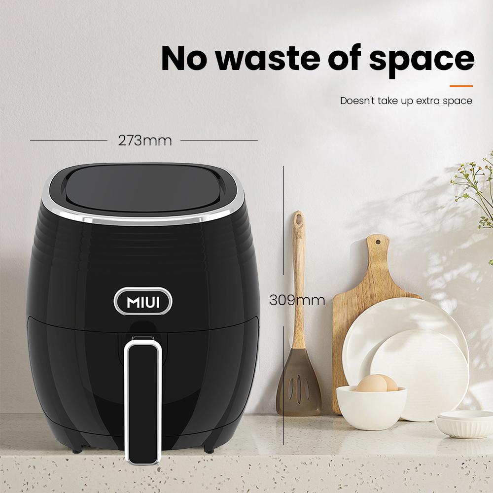 MIUI 3.2L Touch Screen Air Fryer, Home Oil-Free Electric Fryer Oven, 2022 Microfat Earl Series 1300-1500W, French Fries & Roaste