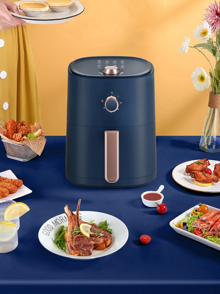 3.5LSmart Air Fryer Electric Oven Multi-Functional No Smoke Oil Free Fryer Pizza Potatoes Fries Chicken Wings Baking Machine