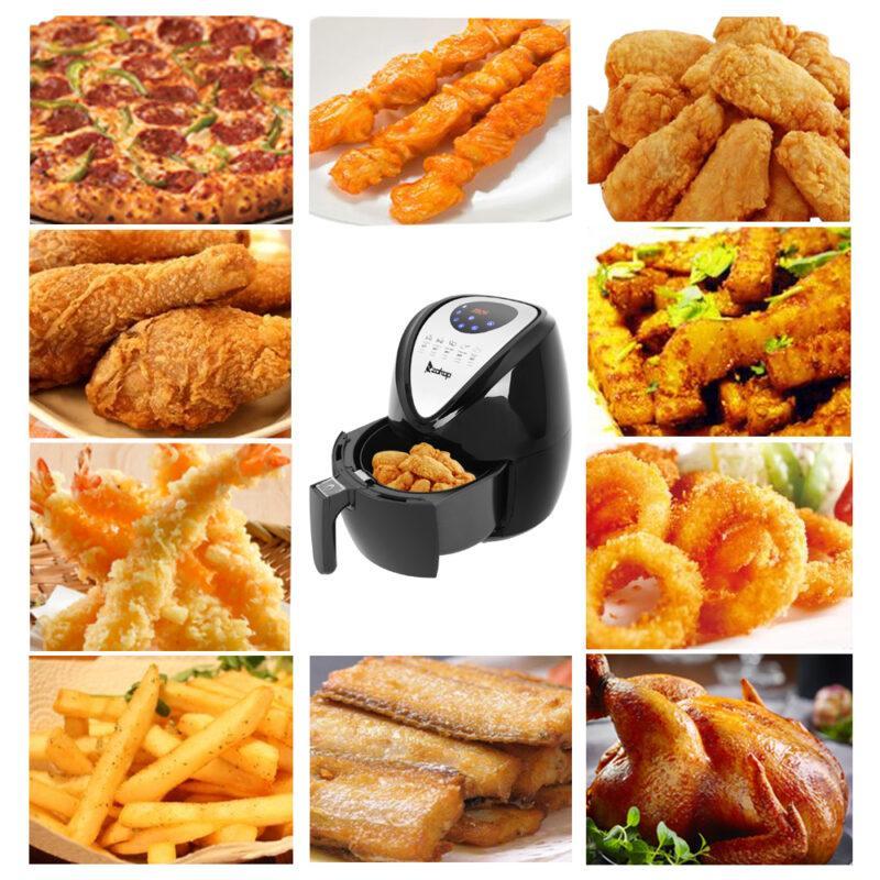 Electric Air Fryer 1500W - Digital Easy One Touch Panel With 7 Cooking Presets - Image 2