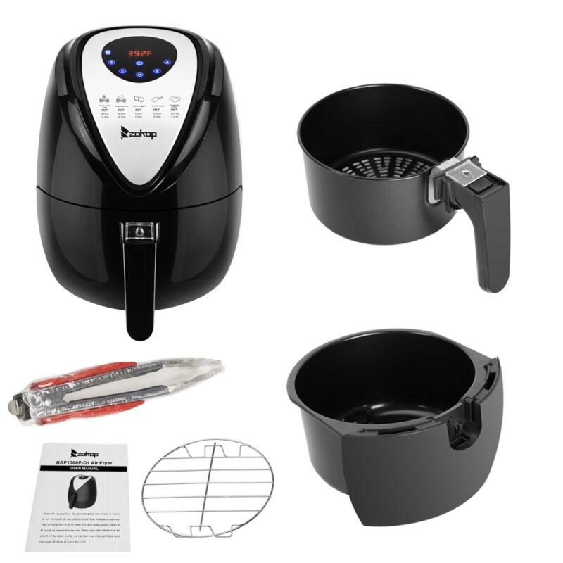 Electric Air Fryer 1500W - Digital Easy One Touch Panel With 7 Cooking Presets - Image 4