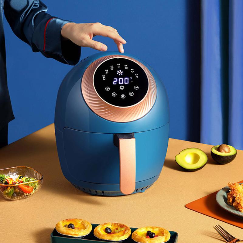 New Type Multi-Function 3.5L Air Fryer Household Smoke-Free No-oil Electric Fryer Intelligent Set Timing Fryer