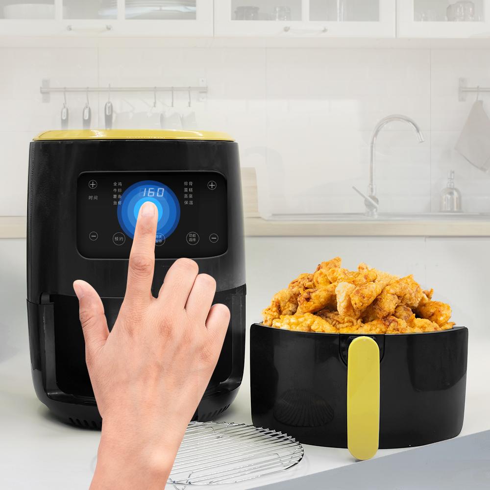 Multifunct Electric Deep Fryers Without Oil Hot Air Fryer Oil-Free Air Fryer 7.8L French Fries 1400W Airfryer and Accessories