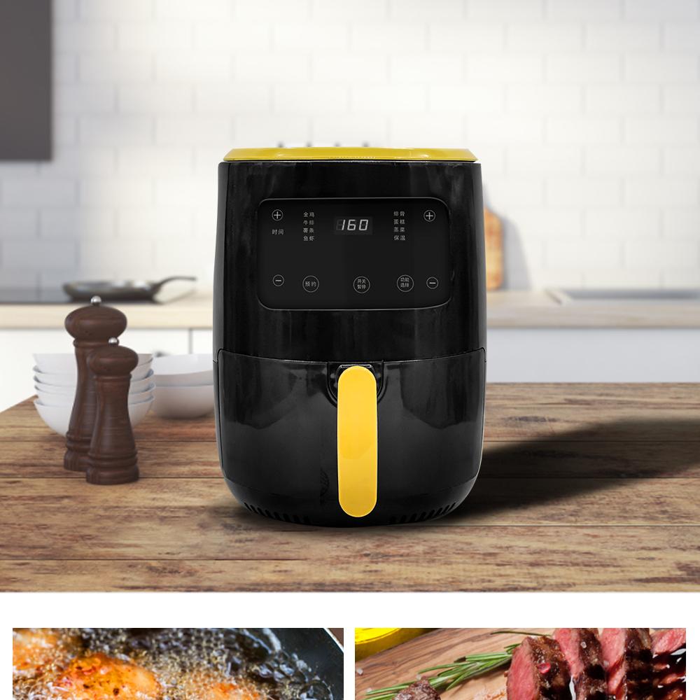 Multifunct Electric Deep Fryers Without Oil Hot Air Fryer Oil-Free Air Fryer 7.8L French Fries 1400W Airfryer and Accessories