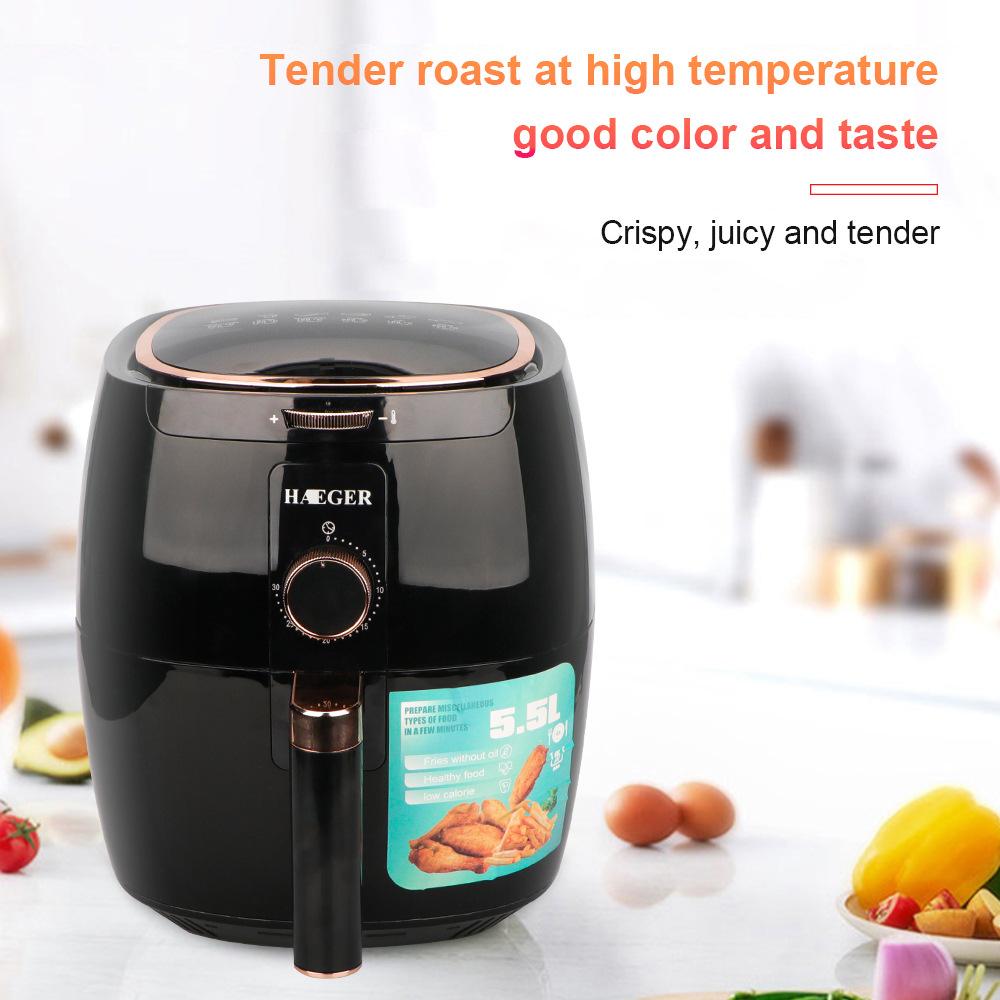 5.5L Multicooker Smart Air Fryer without Oil Home Cooking Deep Fryer Dehydrators Convection oven Classical Kitchen Appliances