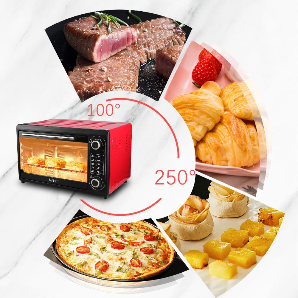 Mechanical Electric Oven 48L 2200W Air Fryer Electric Stove Electric Grill Bread Maker Toaster Pizza Home Appliance Dehydrators