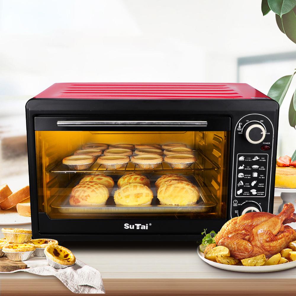 Mechanical Electric Oven 48L 2200W Air Fryer Electric Stove Electric Grill Bread Maker Toaster Pizza Home Appliance Dehydrators