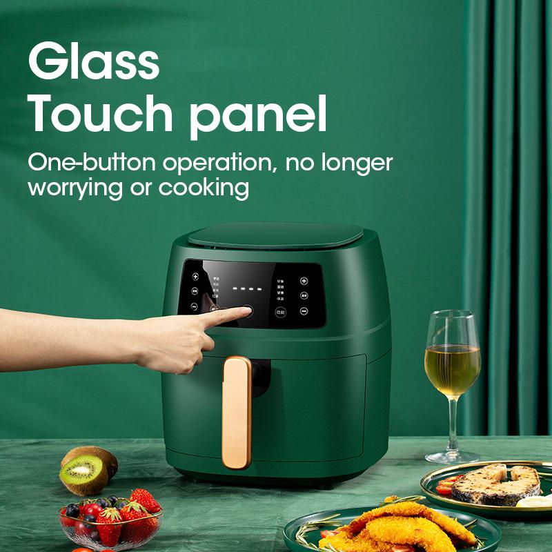 Kitchen Accessories Multifunct Oil-Free Air Fryer 5L French Fries Electric Oven 2400W Toaster Fryer Without Oil Hot Air Fryer