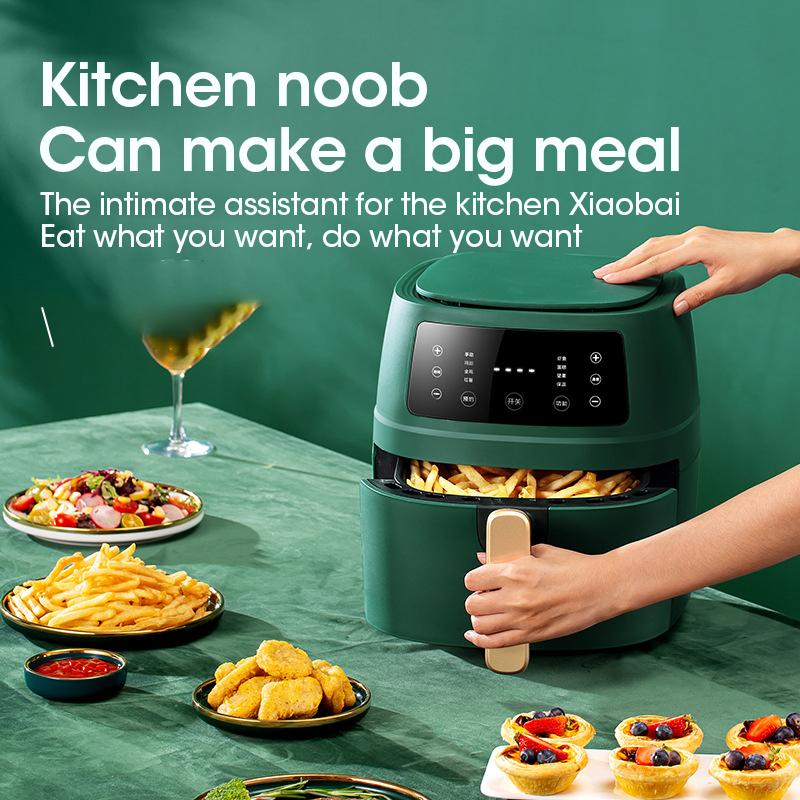 Kitchen Accessories Multifunct Oil-Free Air Fryer 5L French Fries Electric Oven 2400W Toaster Fryer Without Oil Hot Air Fryer