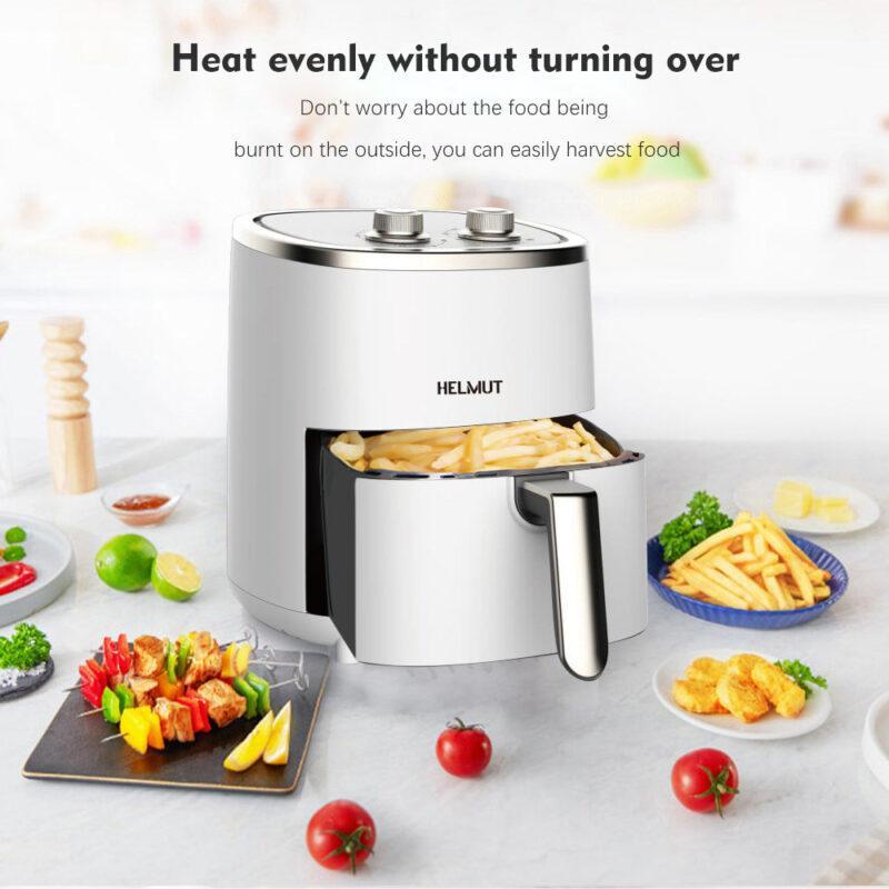 Electric Fryer Oil-free Fully Automatic Electric Fryer Household Large Capacity Low Fat Air Fryer - Image 3