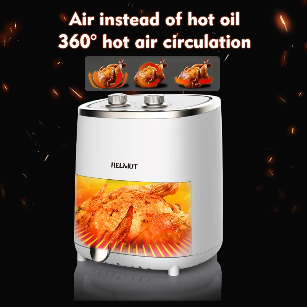 HM-5005 Oil-free Fully Automatic Electric Fryer Household Large Capacity Low Fat Air Fryer