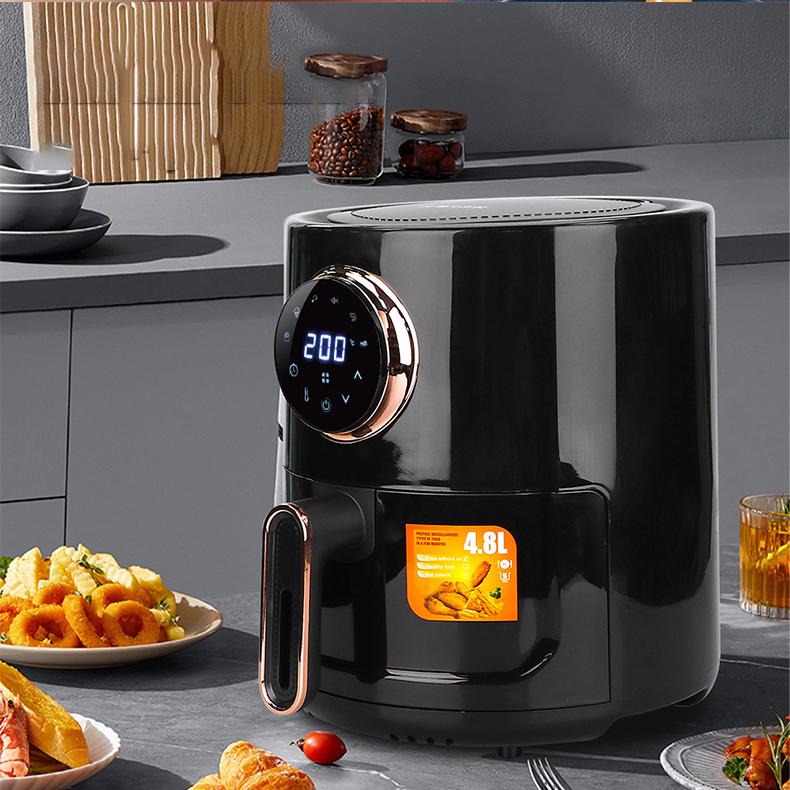 4.8L Multicooker Cooking Appliances Deep Fryer Electric Oven Air fryer Without Oil Non-stick Frying Pan AirFryer Accessories