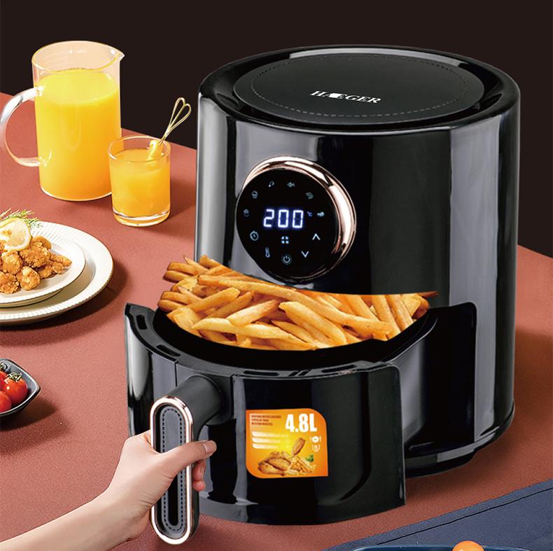 4.8L Multicooker Cooking Appliances Deep Fryer Electric Oven Air fryer Without Oil Non-stick Frying Pan AirFryer Accessories