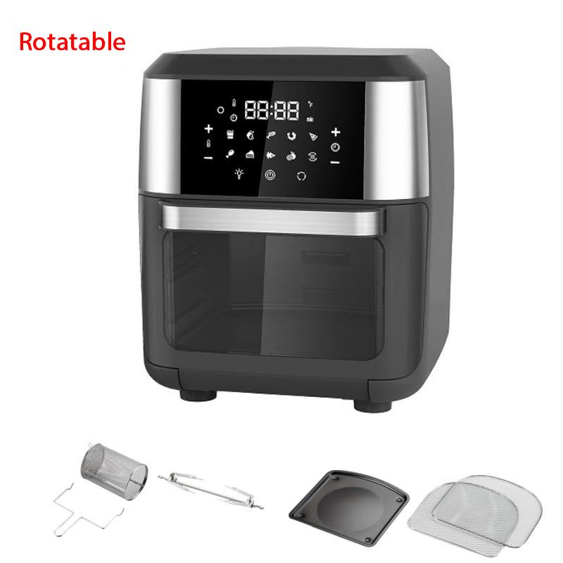 Multicooker 12L Oil-free Air Fryer Accessories 1700W 220V Electr Fryer Without Oil Toaster Oven Dehydrators Hot Air Fryer Basket