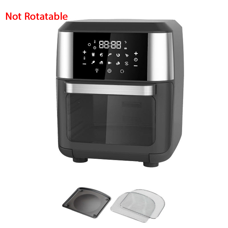 Multicooker 12L Oil-free Air Fryer Accessories 1700W 220V Electr Fryer Without Oil Toaster Oven Dehydrators Hot Air Fryer Basket