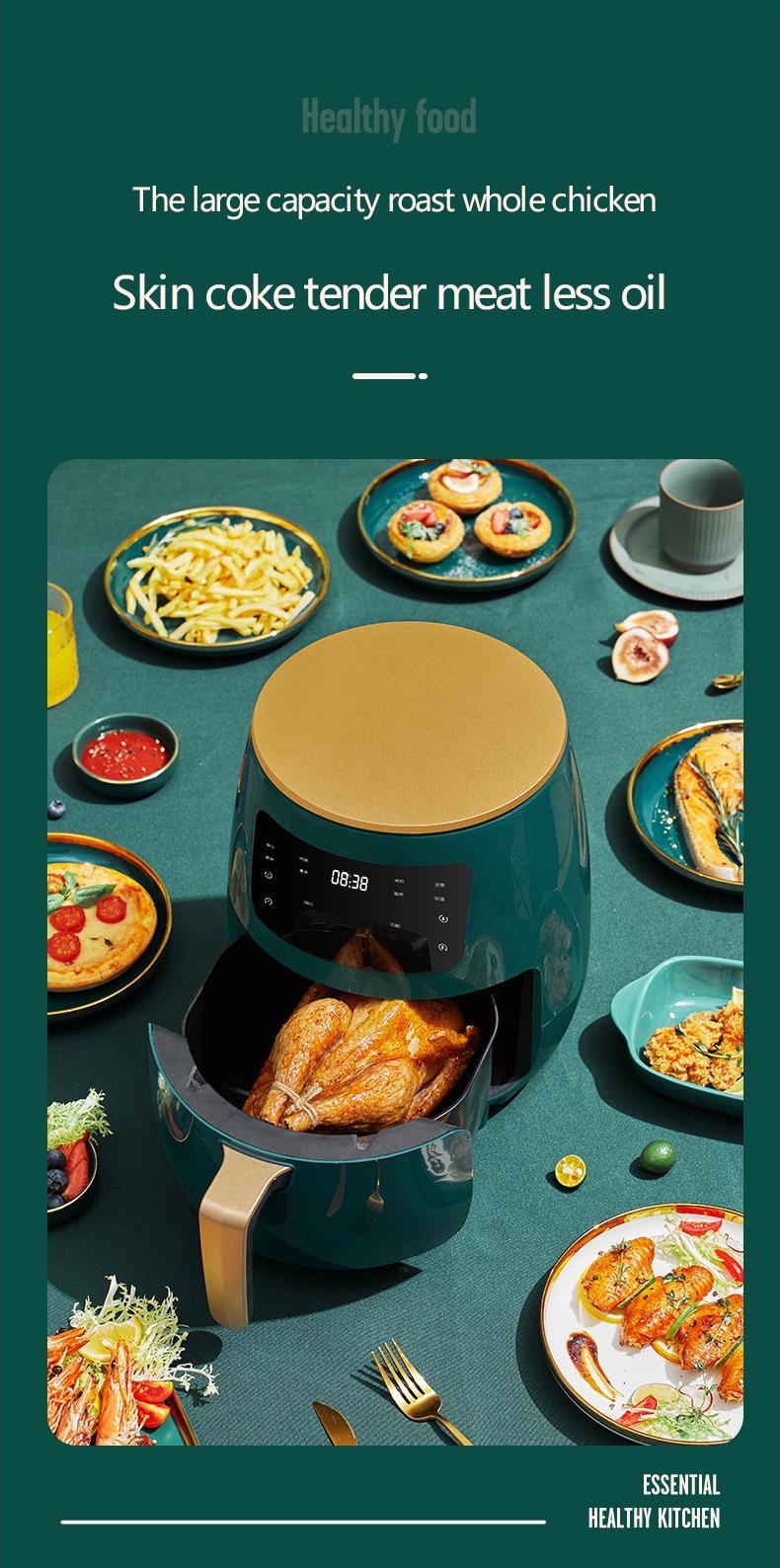 Electric Air Fryer Without Oil 110V 220V 4.5L Multifunction Health Deep Fryer Oven Toaster Hot air fryer Kitchen appliances