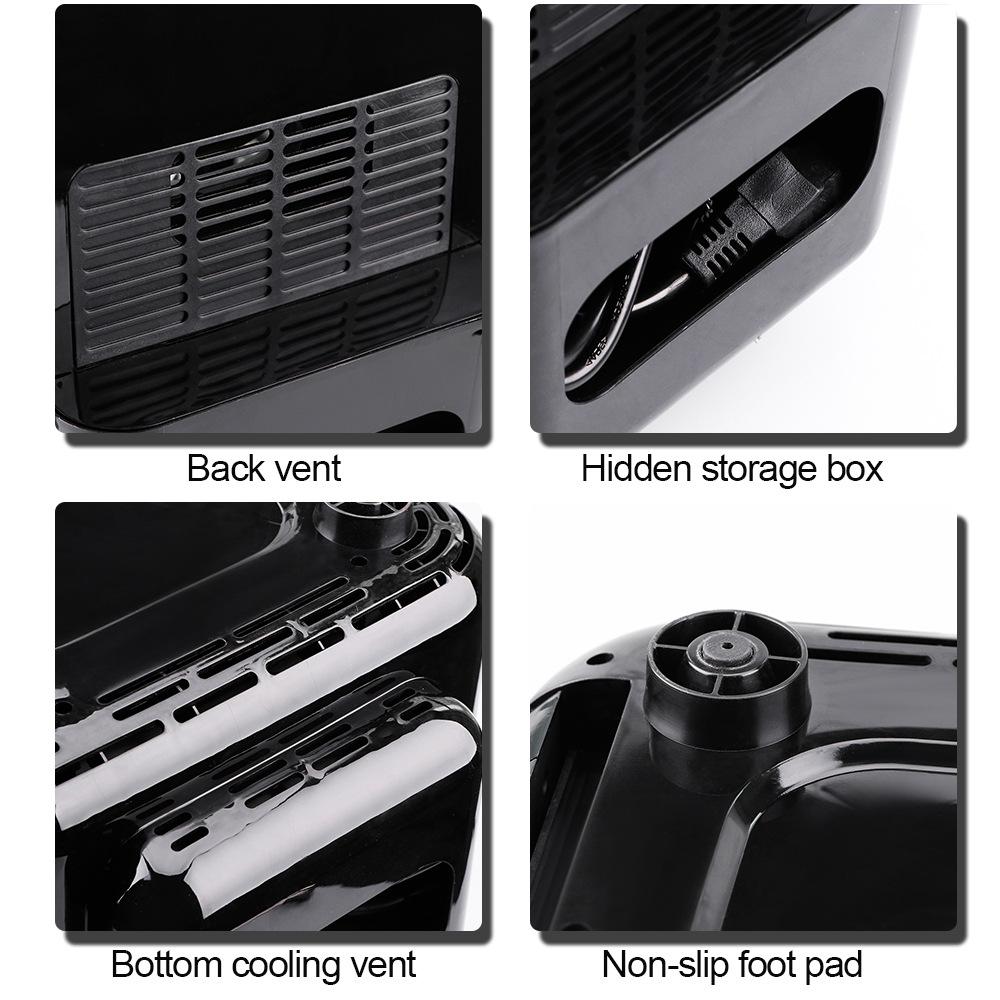 Multifunctional 12L oil-free Air Fryer without oil electric oven Dehydrator Convection Oven Presets Fry Roast Kitchen Appliances