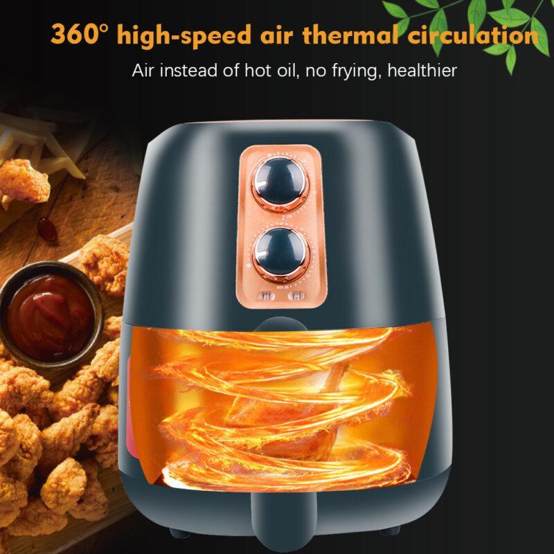 Air Fryer Oven Digital Electric Fryer Baking Toaster Multicooker Oil-Free Machine Easy Clean Kitchen Appliance - Image 4